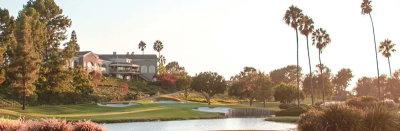 Mesa Verde Country Club clubhouse and golf course